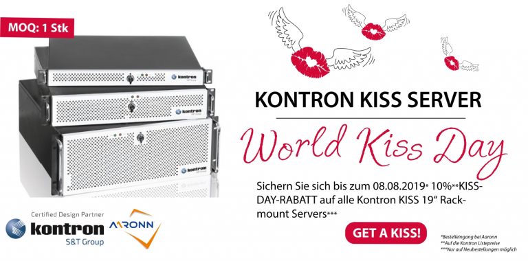 You are currently viewing WORLD KISS DAY: 10% auf ALLE KONTRON KISS Servers
