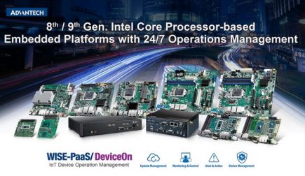 Advantech launches the latest Intel Core Processor-based Embedded Platforms