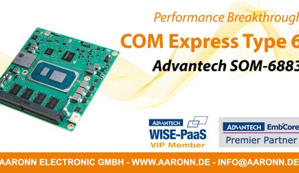 Das neue COM Express Typ 6 Modul SOM-6883 von Advantech