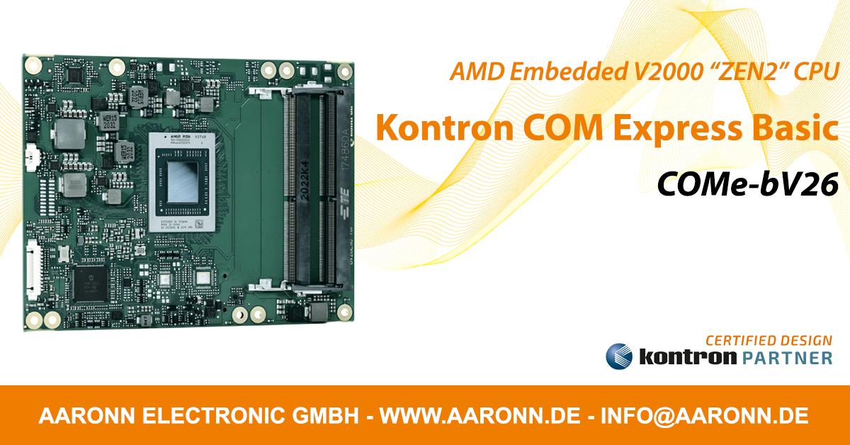 You are currently viewing Das neue COMe Modul COMe-bV26 von Kontron