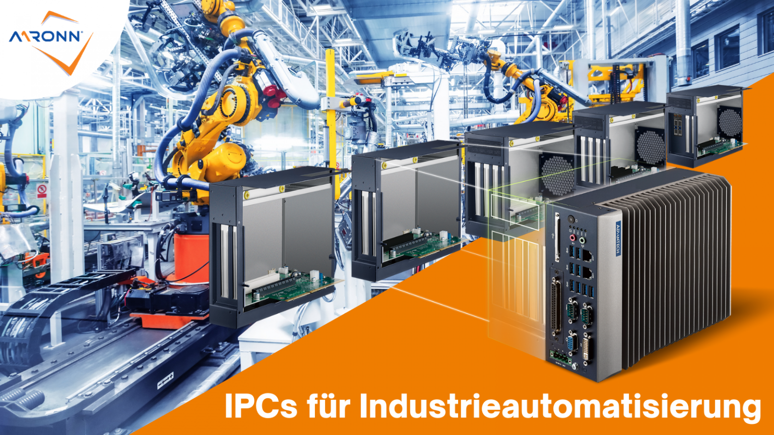 Advantech Industrie PCs für die Industrieautomatisierung