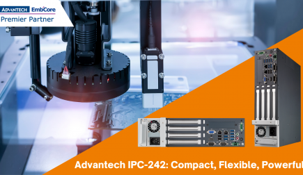 Advantech IPC-242: Ultrakompakter IPC mit 10. Gen Core™ i und umfangreichen E/A-Schnittstellen