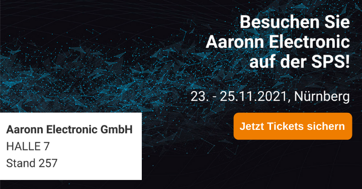 You are currently viewing Aaronn Electronic auf der SPS Messe 2021 in Nürnberg