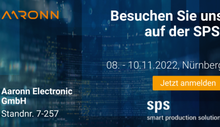 Aaronn Electronic at the SPS Messe 2022 in Nuremberg