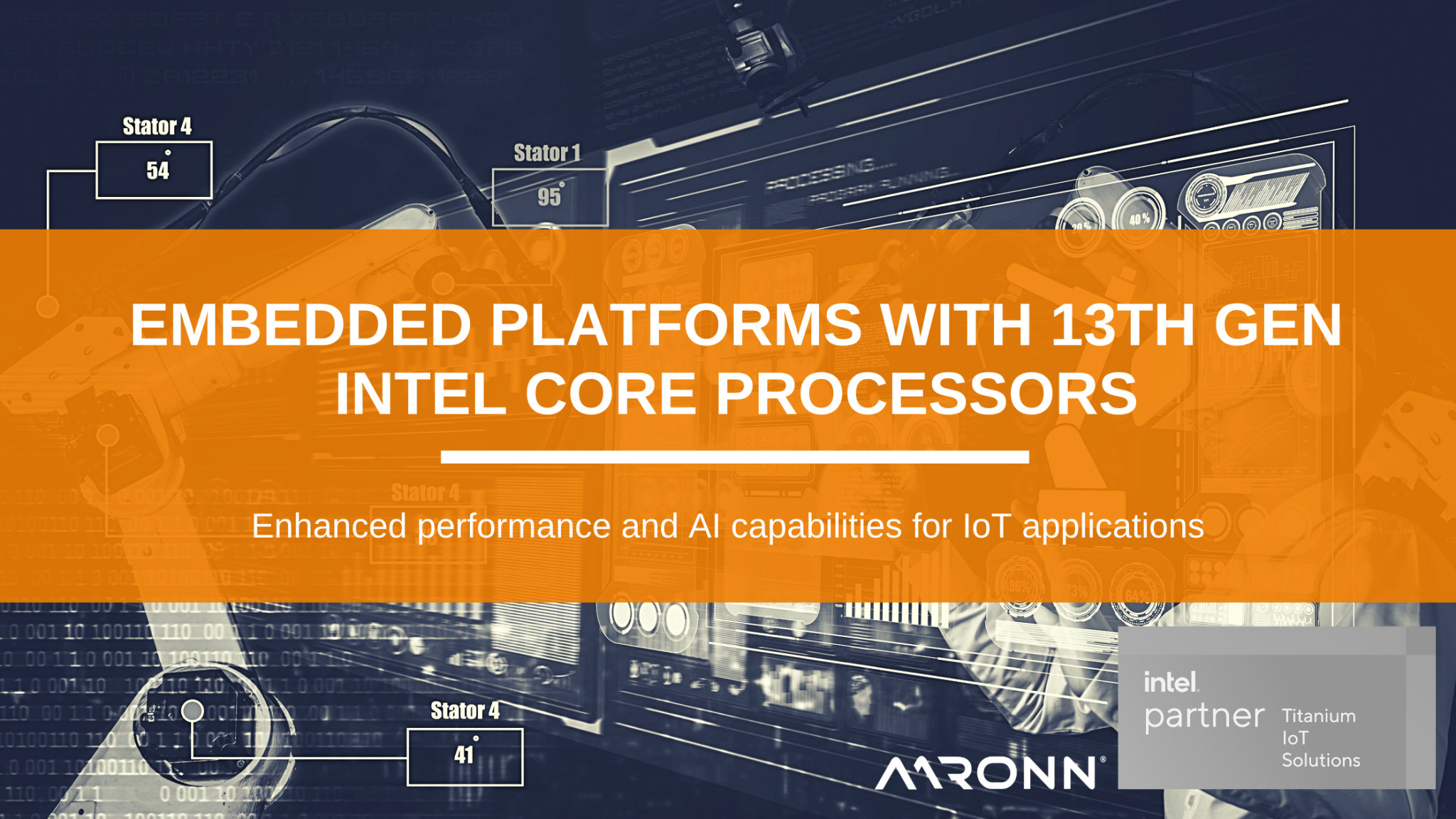 You are currently viewing Embedded platforms with 13th Gen Intel Core at a glance