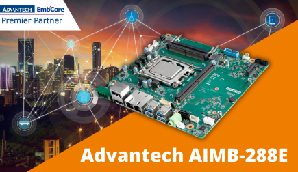 Advantech Embedded Motherboard AIMB-288E mit NVIDIA RTX Quadro T1000