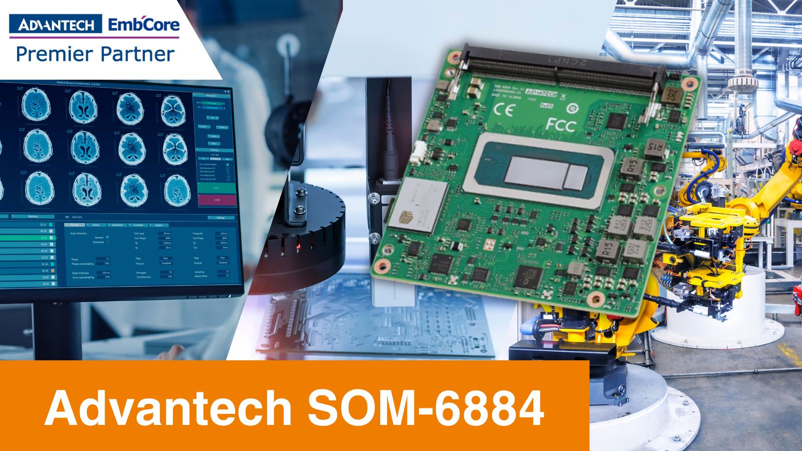 You are currently viewing Experience visual brilliance with the Advantech SOM-6884 – a COMe Compact with the 13th. Gen Intel® Core™ processors