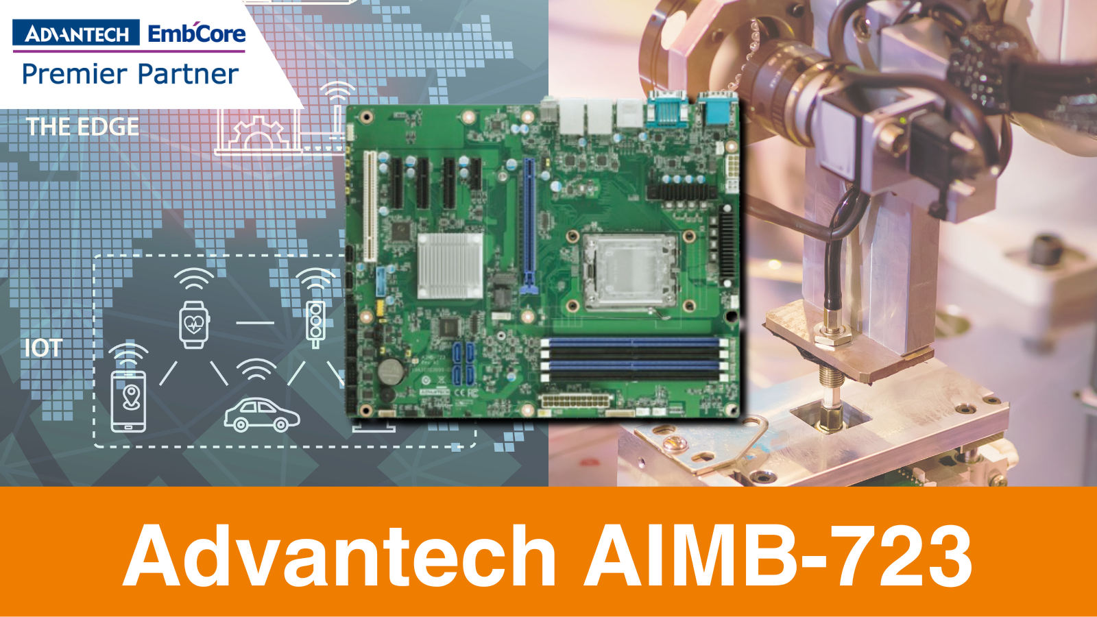 You are currently viewing Advantech introduces AIMB-723 with AMD RYZEN™ Embedded 7000 