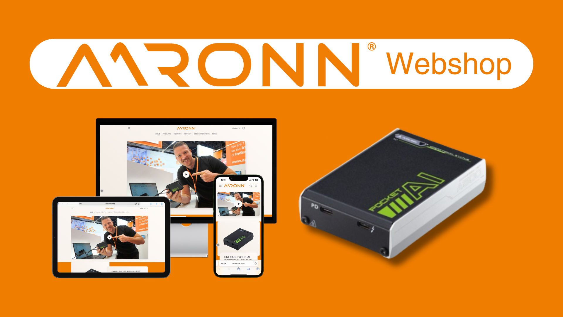 You are currently viewing Aaronn Electronic distributes ADLINK Pocket AI 