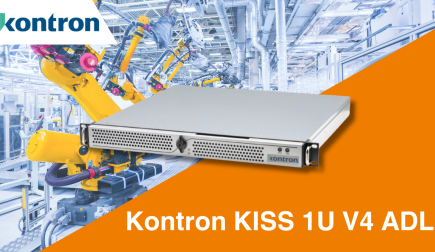 Kontron KISS 1U V4 ADL: High performance in a compact format