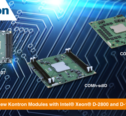 Leistungssteigerung für High-End-Edge-Computing-Plattformen mit den neuesten Intel®-Prozessorfamilien Xeon® D-2800 und D-1800