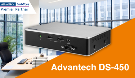 Advantech stellt DS-450 vor: 4K-Player im Taschenformat für den Bürobereich 