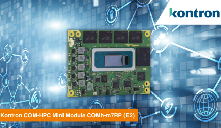 Kontron stellt COM-HPC Mini Modul mit Intel® Core™ Technologie der 13. Generation vor
