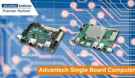 New Advantech Single Board Computers: Intel® Atom® x7000E, N-Series and Core™ i3 N-Series processors in focus