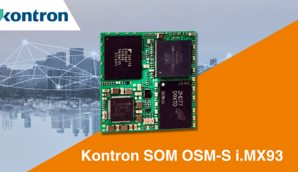 Kontrons neues System-on-Module OSM-S i.MX93 für sicheres Edge-Computing und Maschinelles Lernen